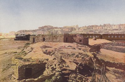 Pueblo Laguna, Nové Mexiko (kolorovaná fotografie) od American Photographer