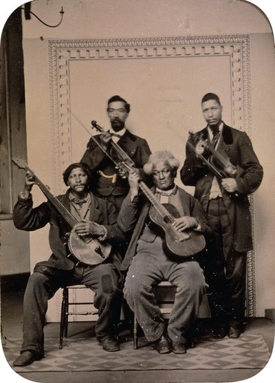 Kvartet, 1865 od American Photographer