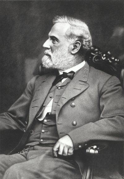 Robert E. Lee (čb fotografie) od American Photographer