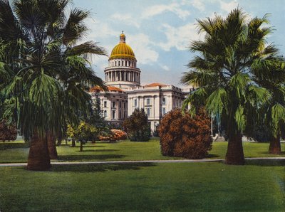 Státní Kapitol, Sacramento, Kalifornie (barevné foto) od American Photographer