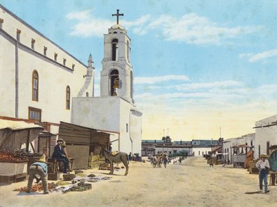 Pouliční scéna, Juarez, Mexiko (barevné foto) od American Photographer