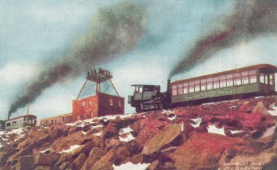 Vrchol Pikes Peak, nadmořská výška od American Photographer