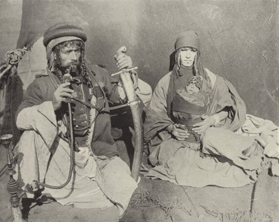 Beduínský náčelník a rodina od American Photographer