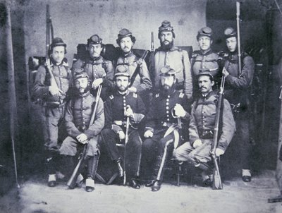 Charleston Zouave Cadets Konfederační armády od American Photographer