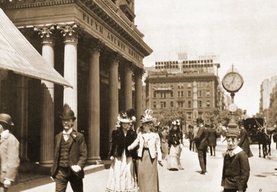 Hotel Fifth Avenue na Madison Square, New York City, 1896 od American Photographer