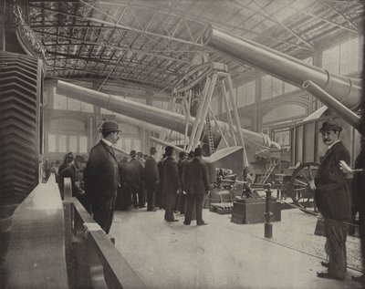 Výstava zbraní Krupp od American Photographer