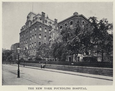 The New York Foundling Hospital (černobílá fotografie) od American Photographer