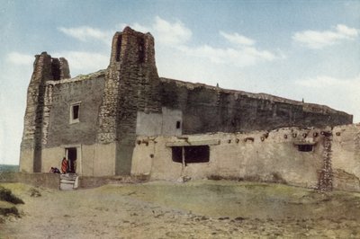 Starý kostel, Pueblo of Acoma, Nové Mexiko (barevné fotografie) od American Photographer