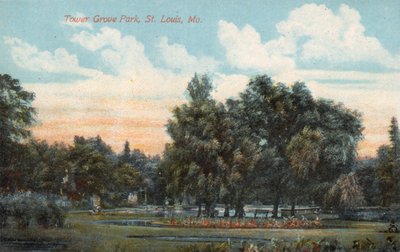 Tower Grove Park, St Louis, Mo (barevné foto) od American Photographer