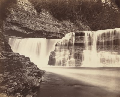 Trenton Falls, New York,c. 1870 (foto) od American Photographer