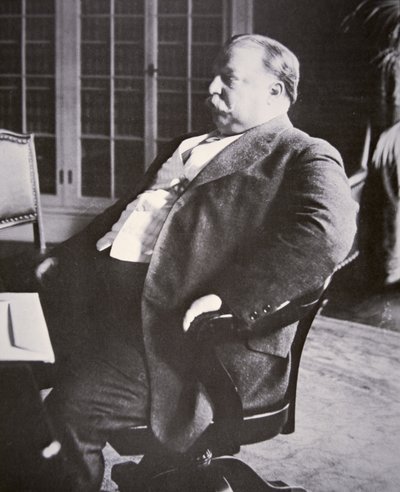 William H. Taft (1857-1930) (černobílá fotografie) od American Photographer