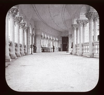 Světová kolumbijská expozice: Fisheries Colonade, Chicago, 1893 (skluzavka s lucernou) od American Photographer