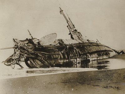 Ztroskotaná americká ponorka h3, 1917 od American Photographer