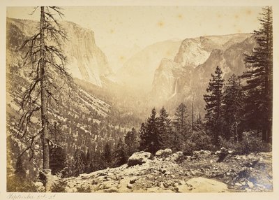Yosemitské údolí z Inspection Point od American Photographer