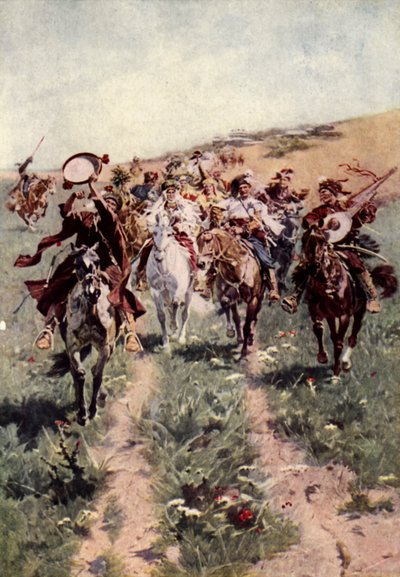 Kozácký svatební průvod (barva lito) od American School