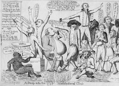 Nahlédnutí do antifederálního klubu od American School