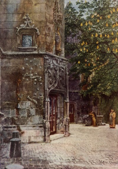 Chráněný kout Paříže (barva litho) od American School