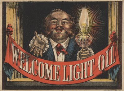 Reklama na Welcome Light Oil od American School