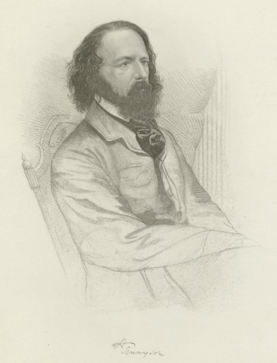 Alfred, lord Tennyson od American School