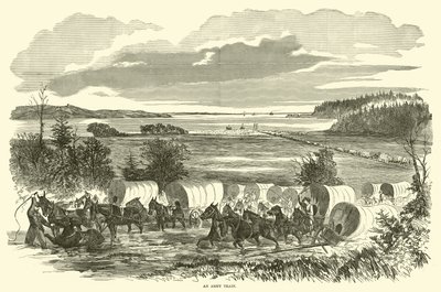 Vojenský vlak, listopad 1862 od American School