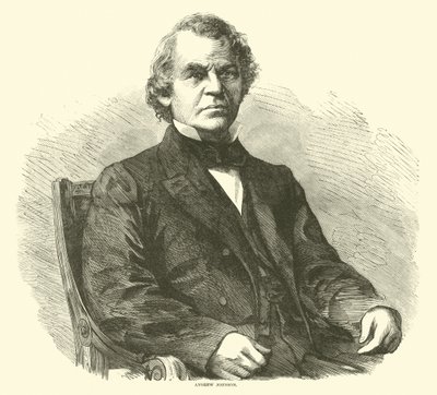 Andrew Johnson, duben 1865 od American School