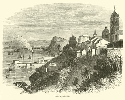 Bahia, Brazílie, červenec 1862 od American School