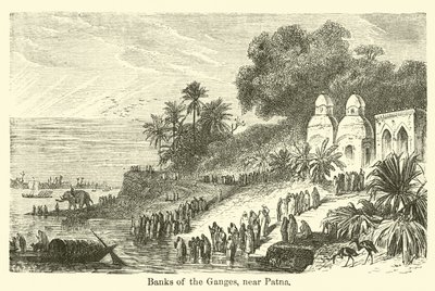 Banks of the Ganges, poblíž Patna od American School
