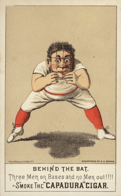 Baseballový hráč v poli od American School