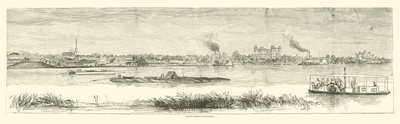 Baton Rouge, Louisiana, srpen 1862 od American School