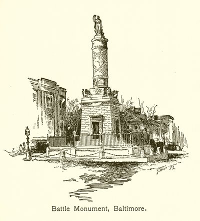 Bitevní památník, Baltimore od American School