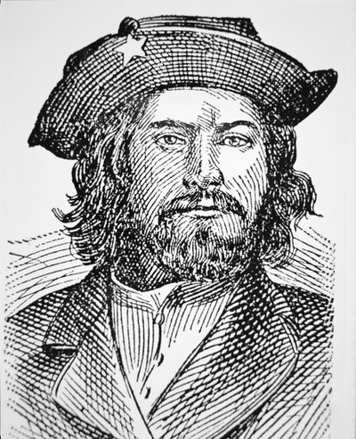 "Bloody Bill" Anderson (litho) od American School