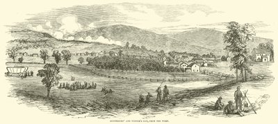 Boonesboro a Turners Gap, ze západu, září 1862 od American School