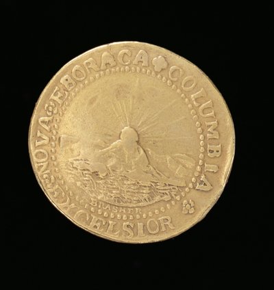Brasher Doubloon, New York, 1787 (zlato) (viz také 343637) od American School