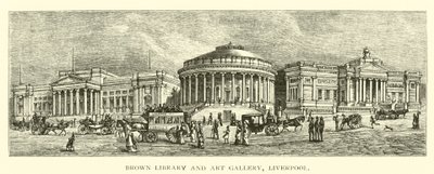 Brown Library and Art Gallery, Liverpool od American School