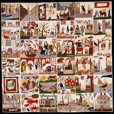 Burdicks-Child Quilt od American School