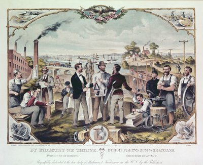 By Industry We Thrive, publikovali Kimmel a Voigt, 1873 od American School