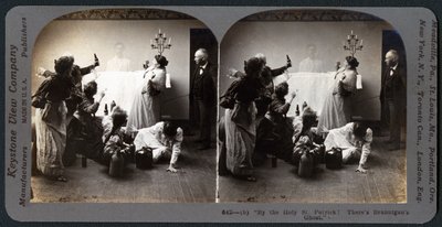 U svatého Patrika! Theres Brannigans duch (stereograf) od American School