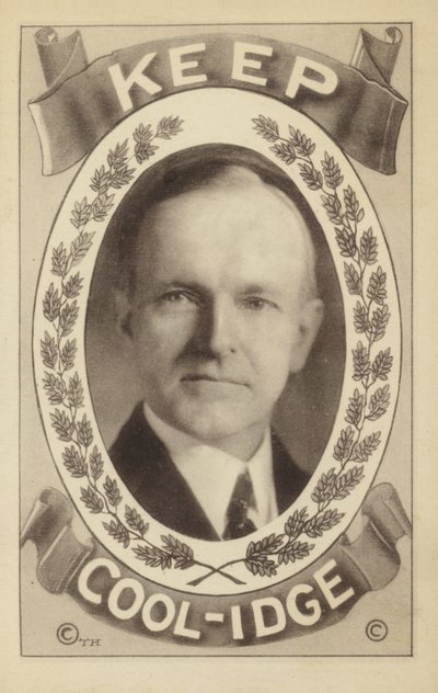 Calvin Coolidge (litografie) od American School