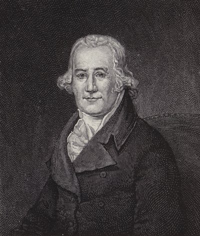 Caspar Wistar , americký lékař a anatom (rytina) od American School