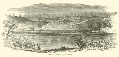 Přejezd kavalérie u Elys Ford, leden-duben 1863 od American School
