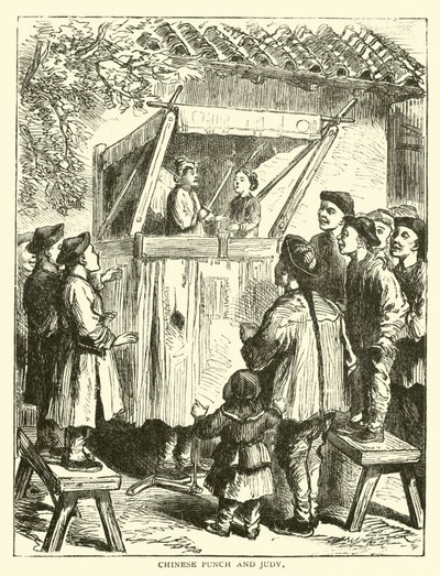 Čínský Punch a Judy od American School