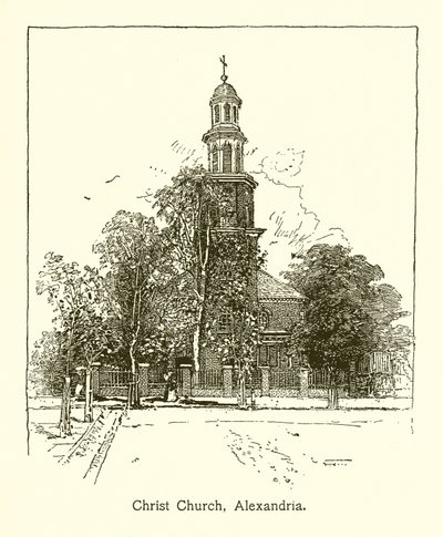 Christ Church, Alexandrie, Mount Vernon od American School