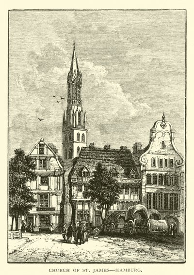 Kostel svatého Jakuba, Hamburk od American School