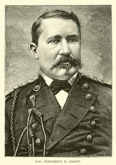 Plukovník Frederick D Grant od American School