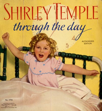 Obálka amerického časopisu: Shirley Temple, americká filmová herečka ve věku 6 let (1929-). od American School
