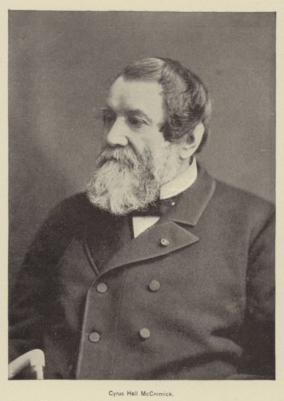 Cyrus Hall McCormick (rytina) od American School