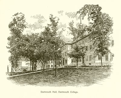 Dartmouth Hall, Dartmouth College od American School