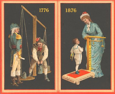 Dekorace císařského řádu Františka Josefa udělená vynálezci Fairbanksových vah (barevné lito) od American School