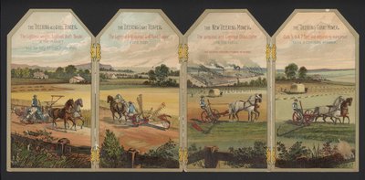 Jelení zemědělské stroje (barva litho) od American School