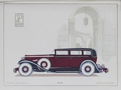 DuPont Motor Cars: Sedan, 1921 od American School